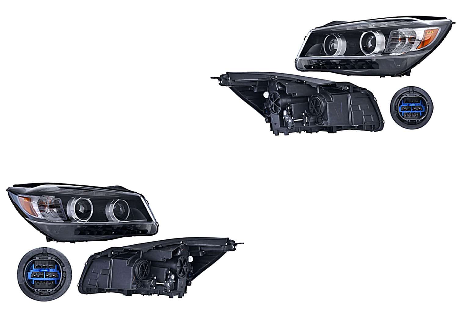 Par De Faros Con Leds