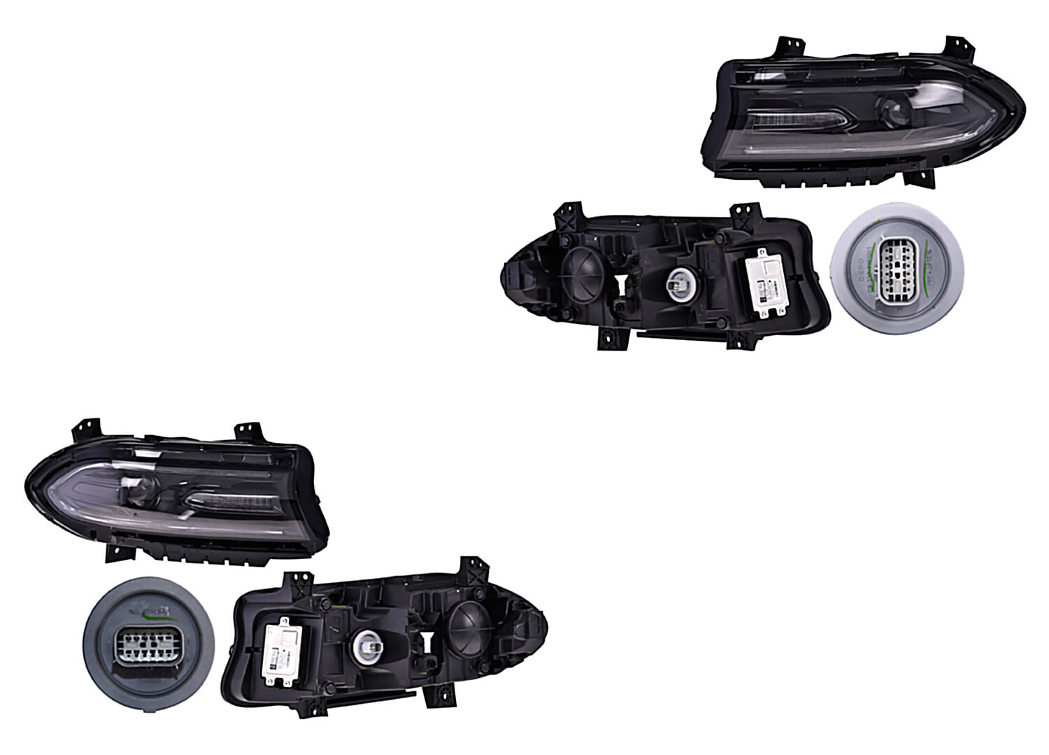 Par De Faros Para Foco Xenón