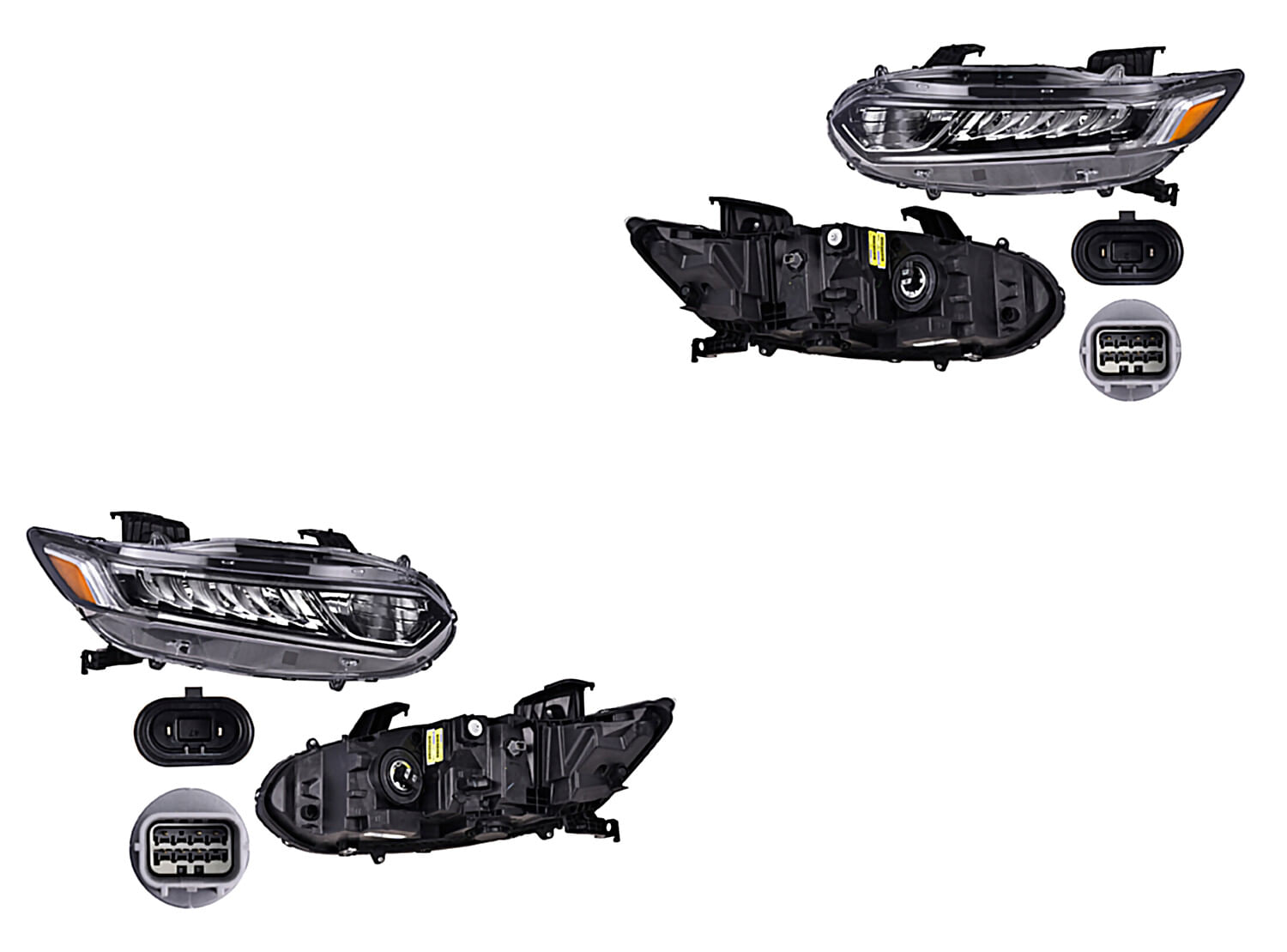 Par De Faros Para Foco Halógeno