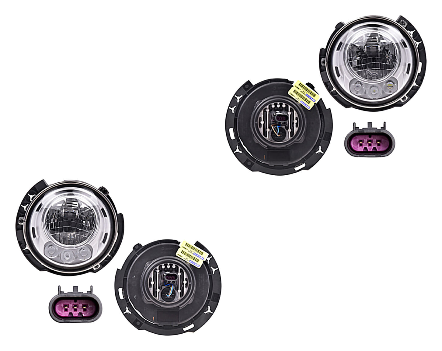 Par De Faros Con Leds
