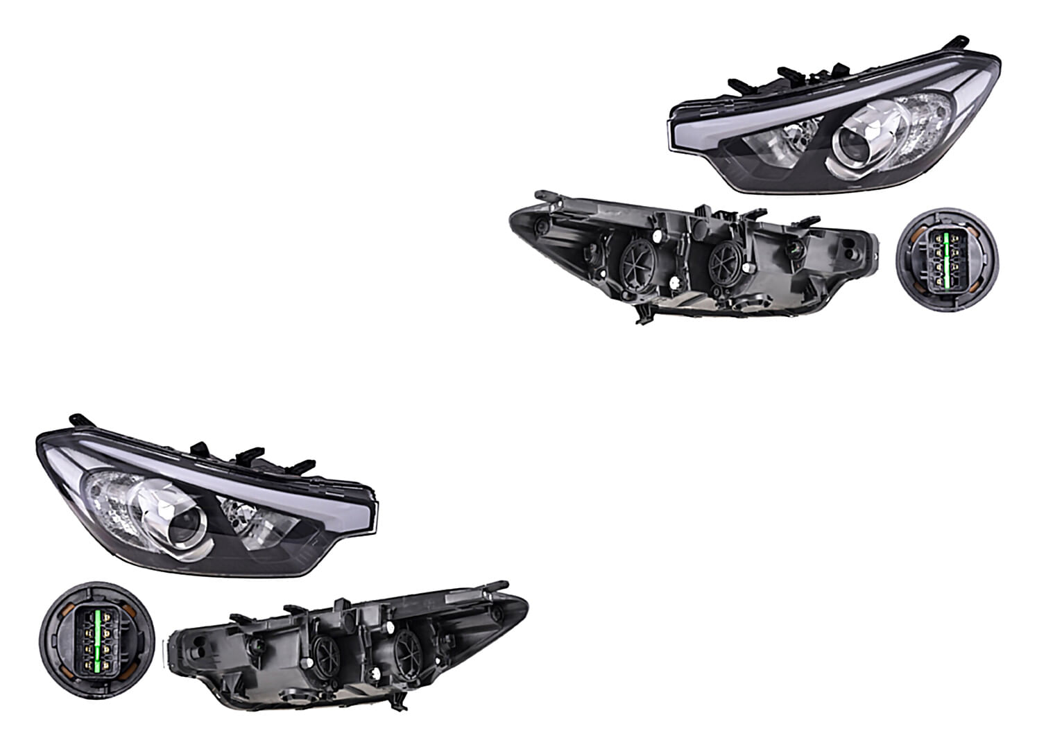 Par De Faros Eléctrico
