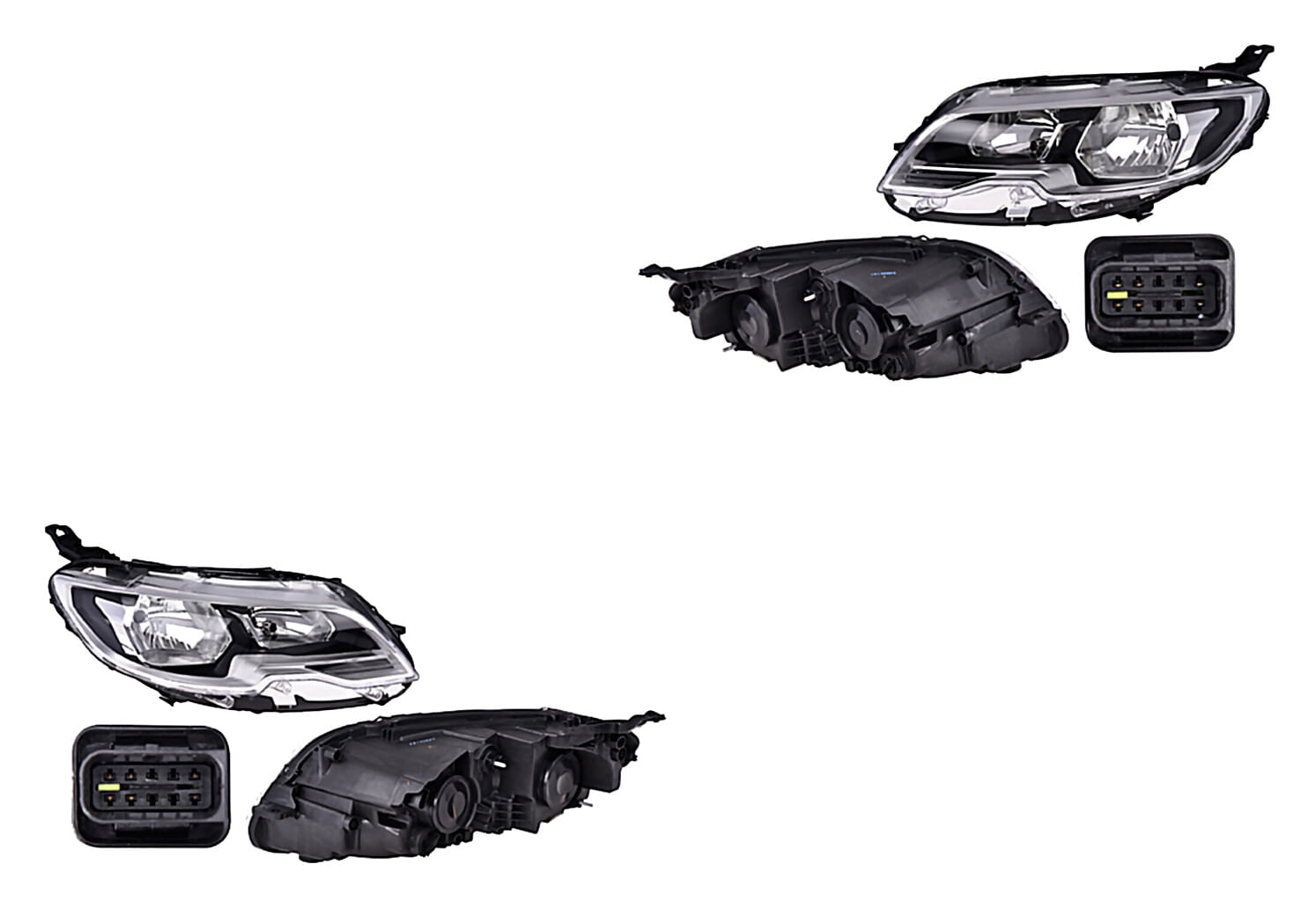 Par De Faros Eléctrico Sin Foco