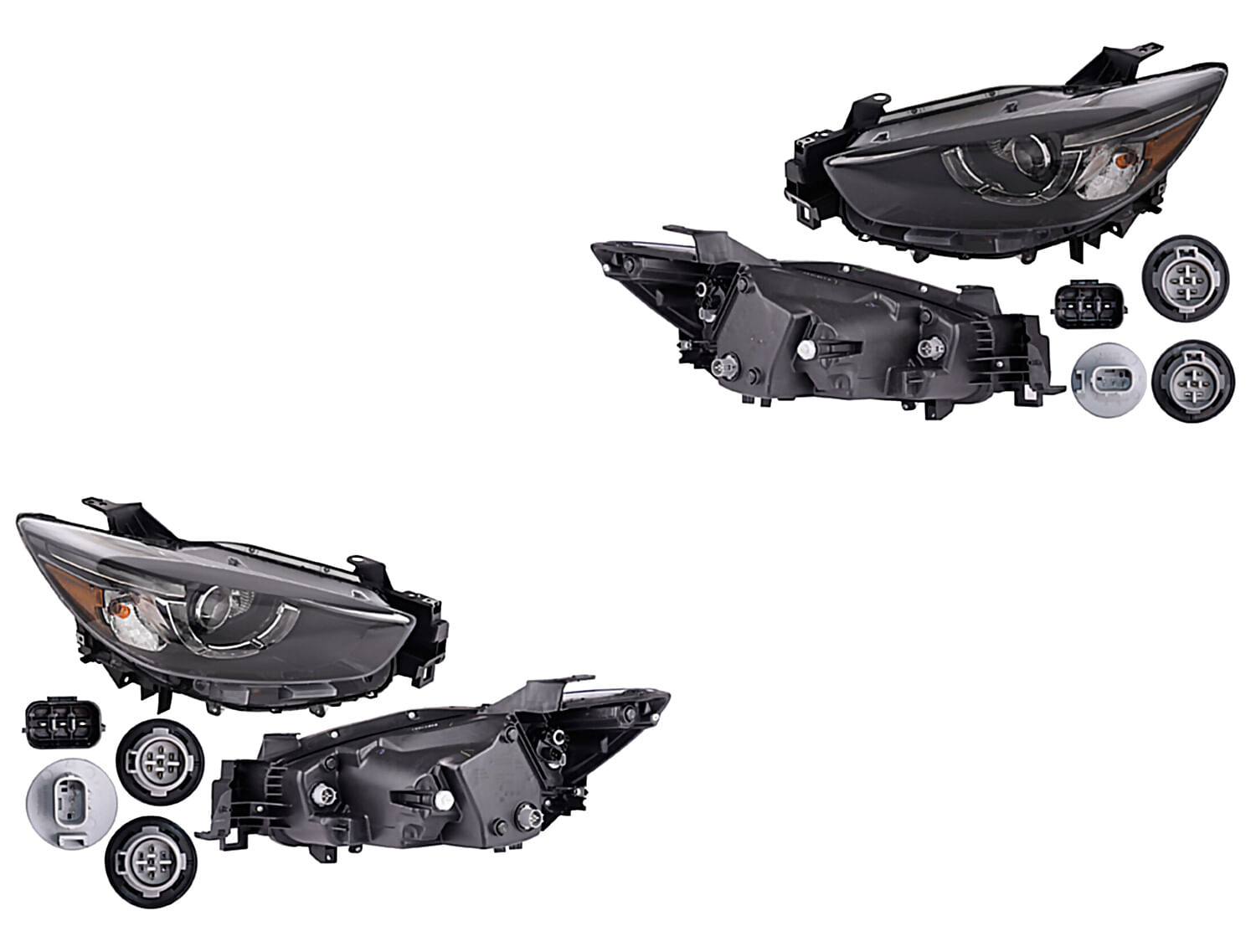 Par De Faros Con Leds