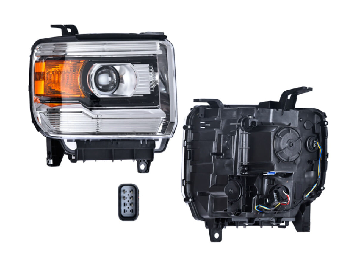 Faro Para Foco Halógeno Sin Leds Lado Pasajero