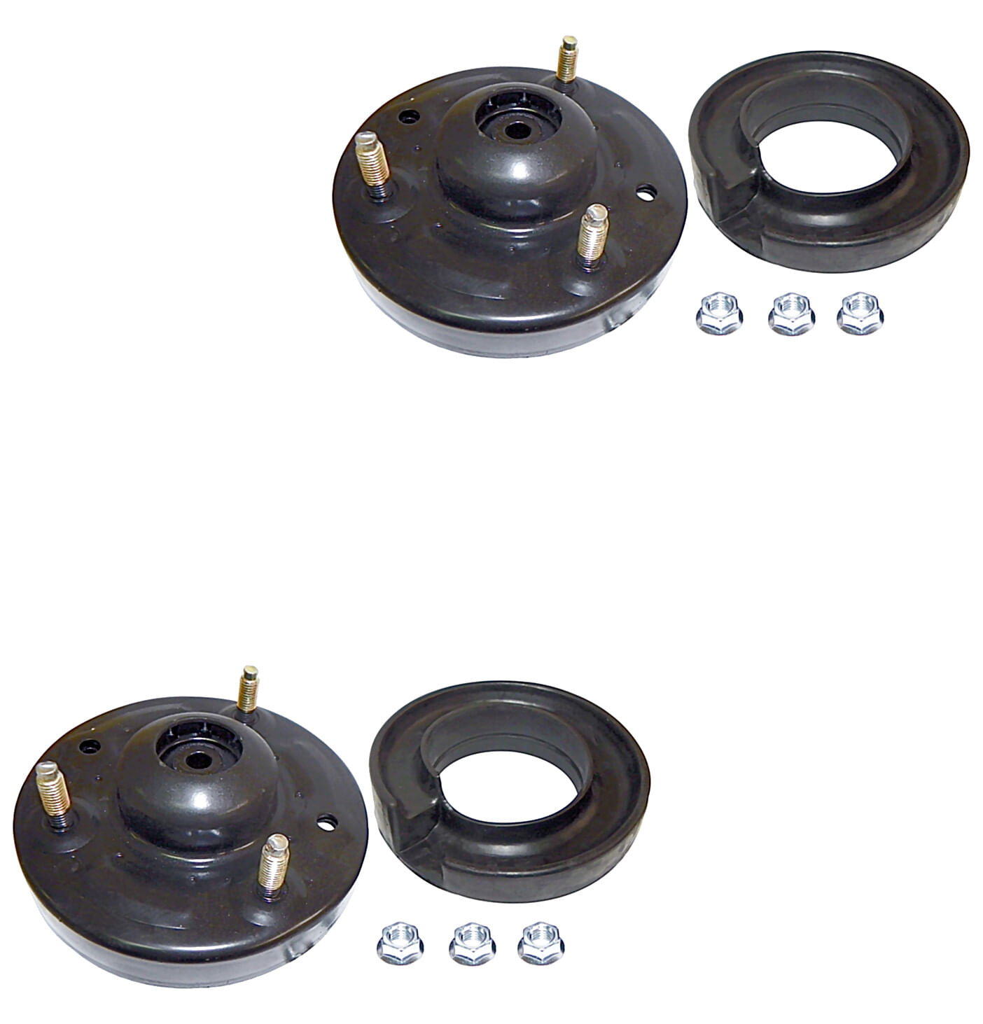 Par De Bases Para Amortiguador Delanteras 4WD