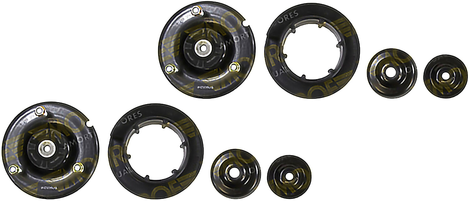 Par De Bases De Amortiguadores Strut-Mate Delanteras 4WD