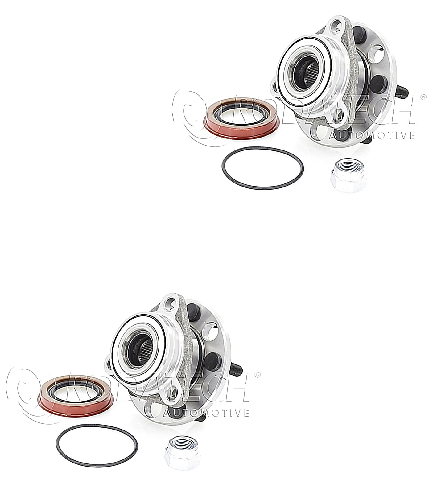 Par De Mazas De Rueda Delanteras S/ABS FWD