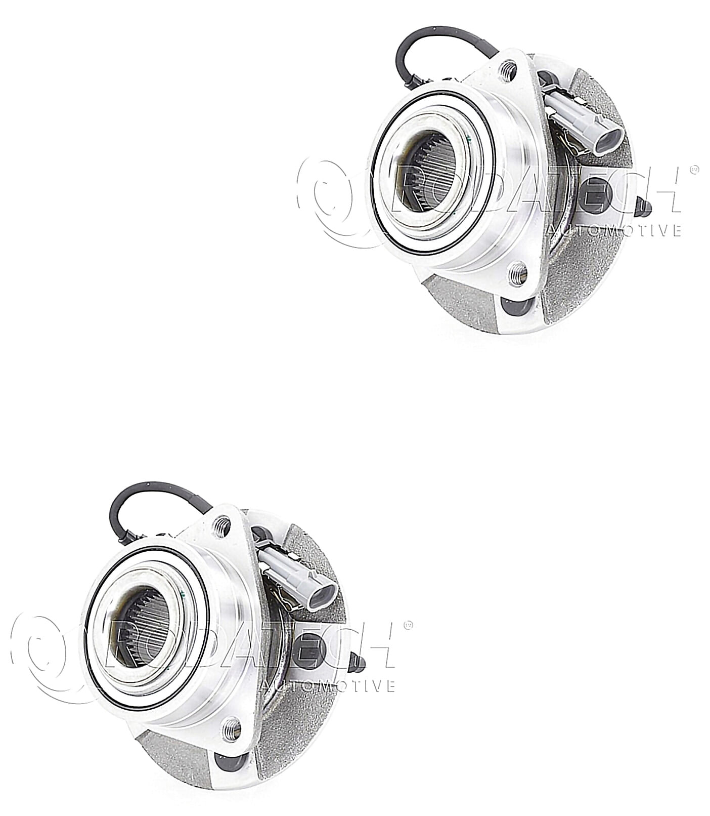 Par De Mazas De Rueda Delanteras Con Conector Abs AWD, FWD