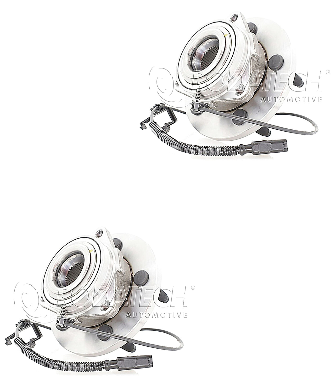 Par De Mazas De Rueda Delanteras Con Conector Abs 4WD