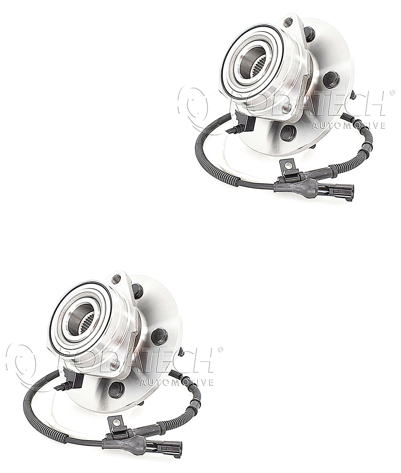 Par De Mazas De Rueda Delanteras Con Conector Abs 4WD