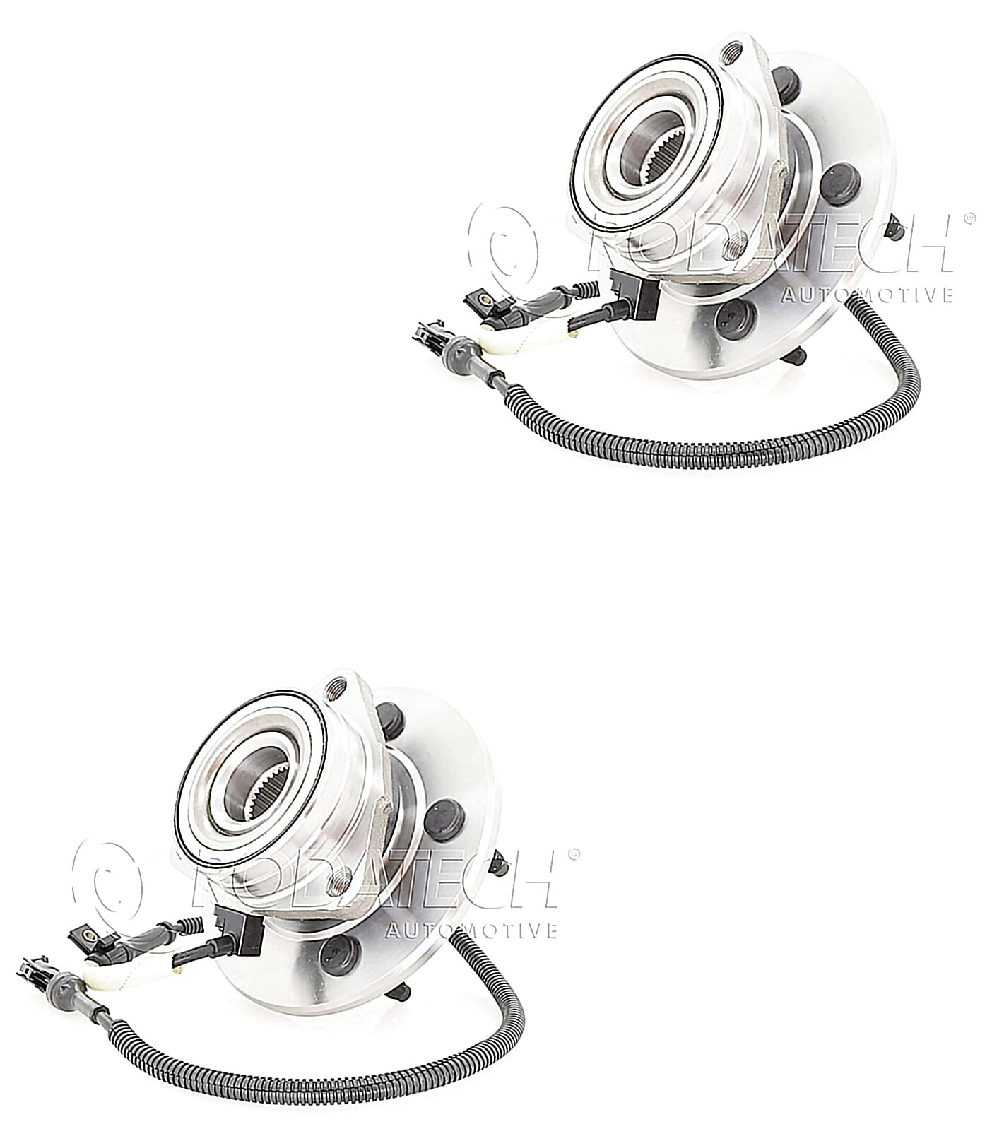 Par De Mazas De Rueda Delanteras Con Conector Abs 4WD