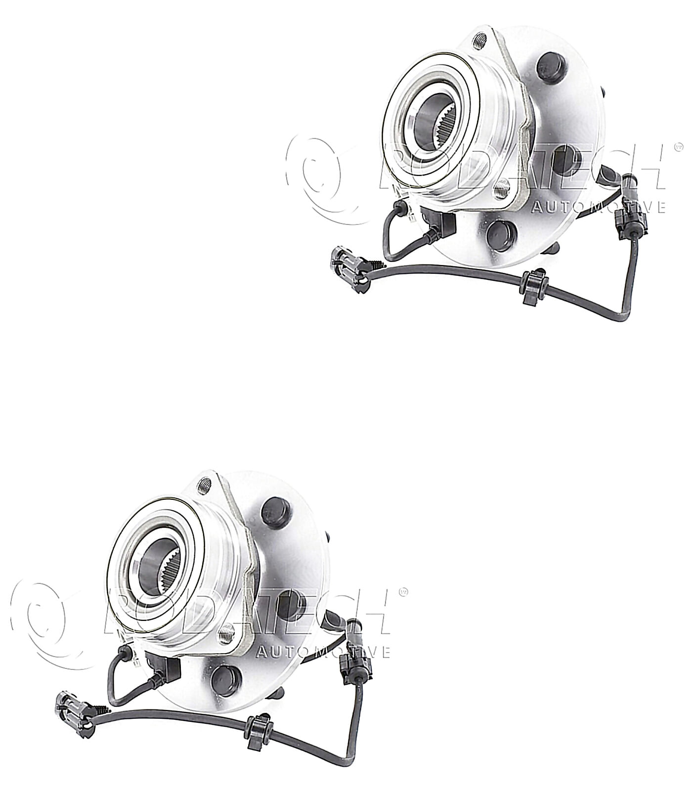 Par De Mazas De Rueda Delanteras Con Conector Abs 4WD