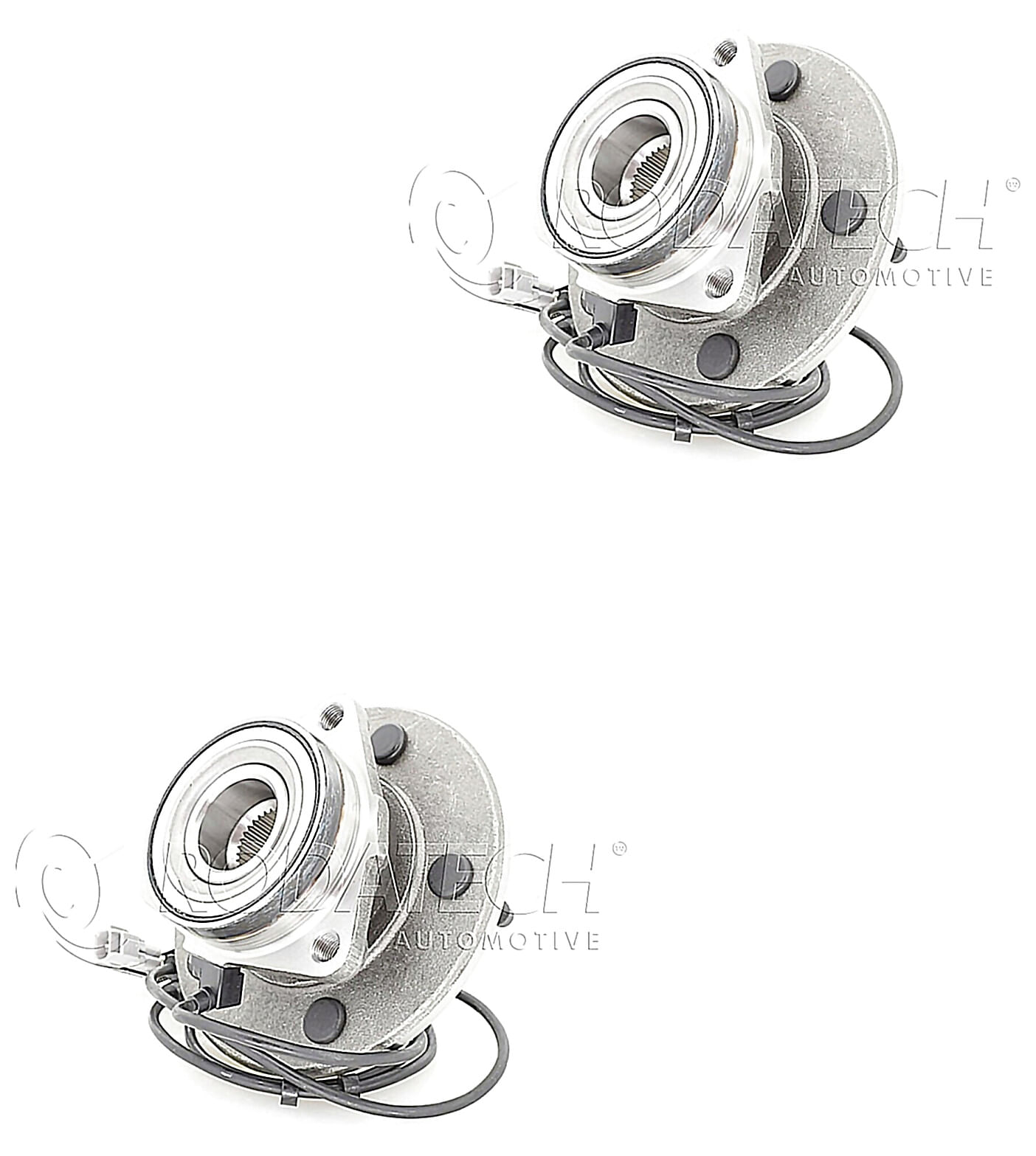 Par De Mazas De Rueda Delanteras Con Conector Abs 4WD