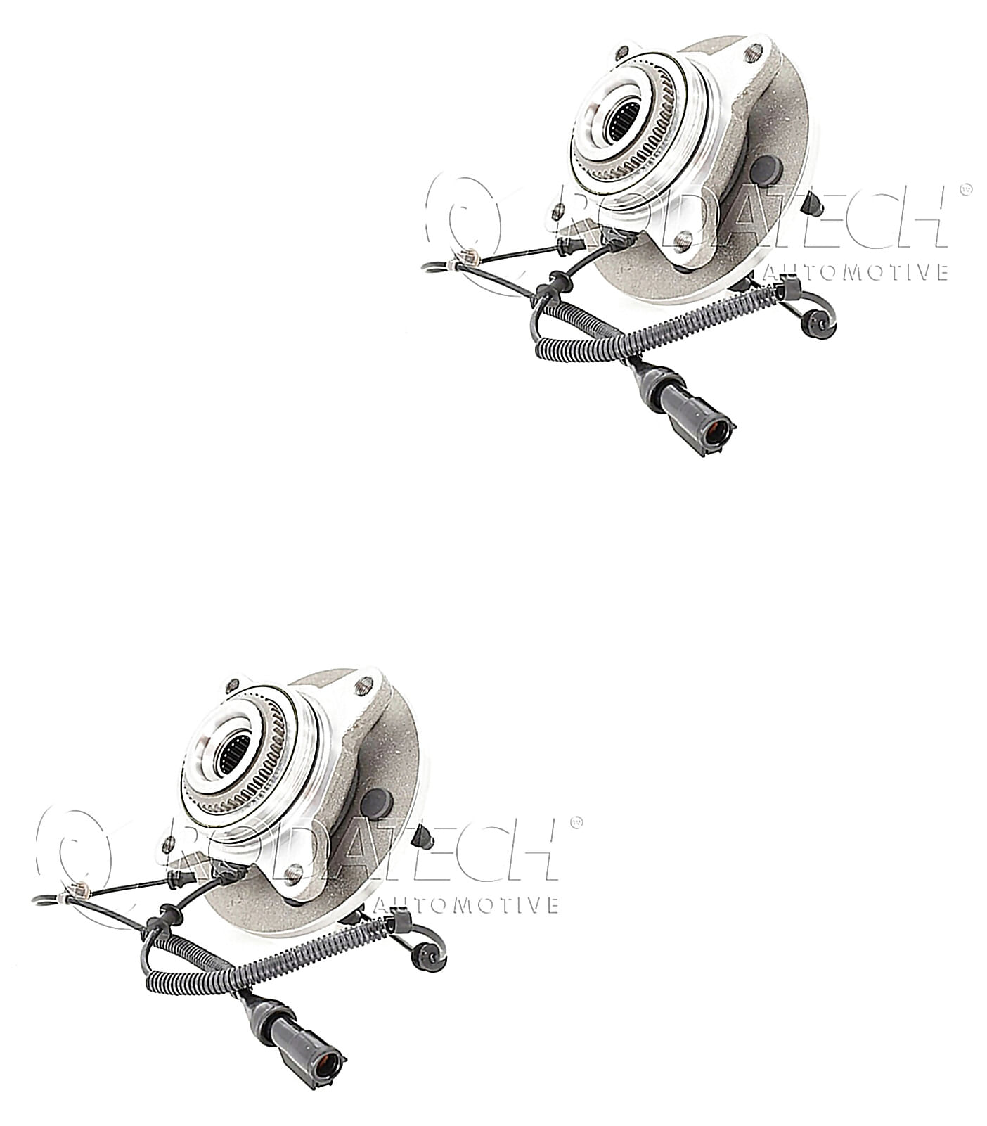 Par De Mazas De Rueda Delanteras Con Conector Abs 4WD