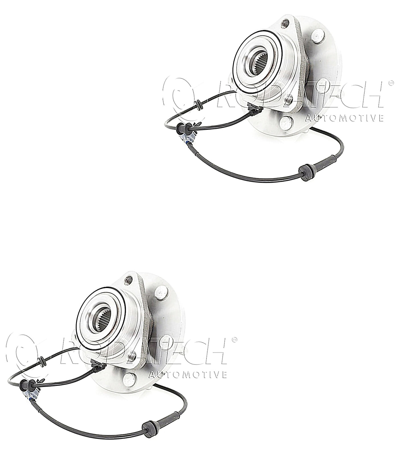 Par De Mazas De Rueda Delanteras Con Conector Abs FWD