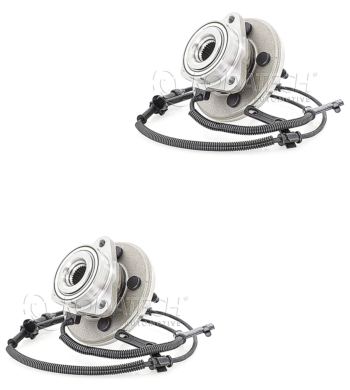 Par De Mazas De Rueda Delanteras Con Conector Abs 4WD