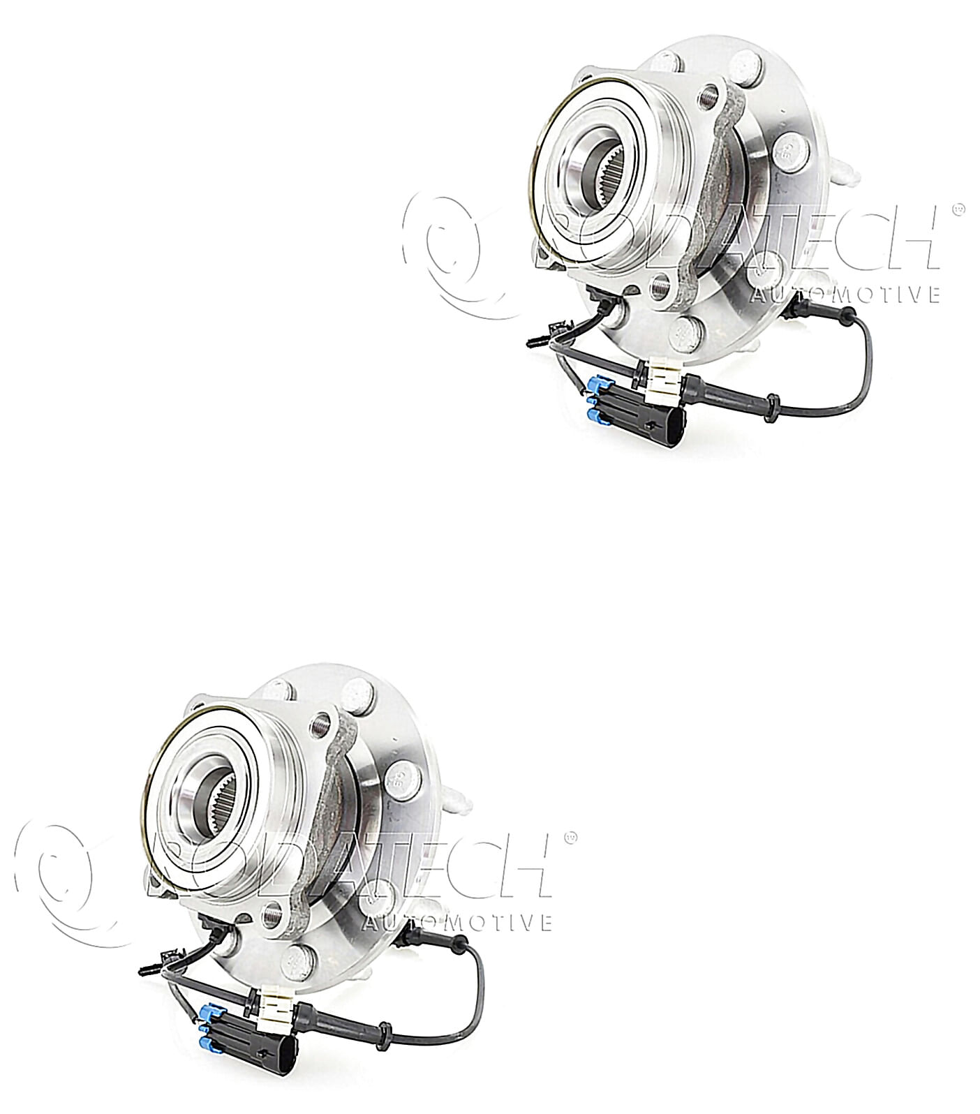 Par De Mazas De Rueda Delanteras Con Conector Abs 4WD