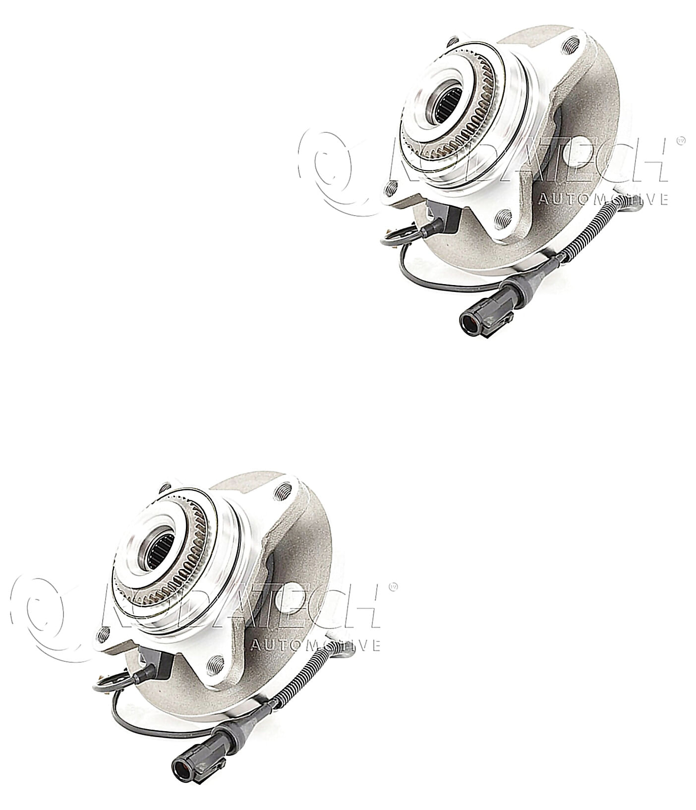 Par De Mazas De Rueda Delanteras Con Conector Abs 4WD