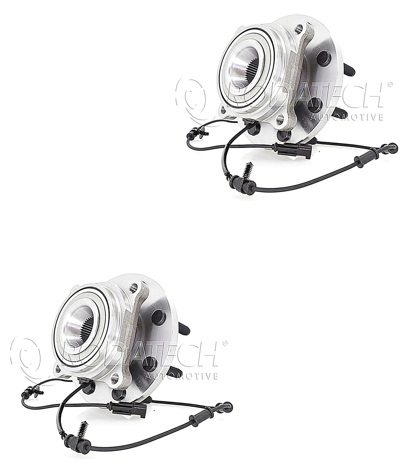 Par De Mazas De Rueda Delanteras Con Conector Abs 4WD