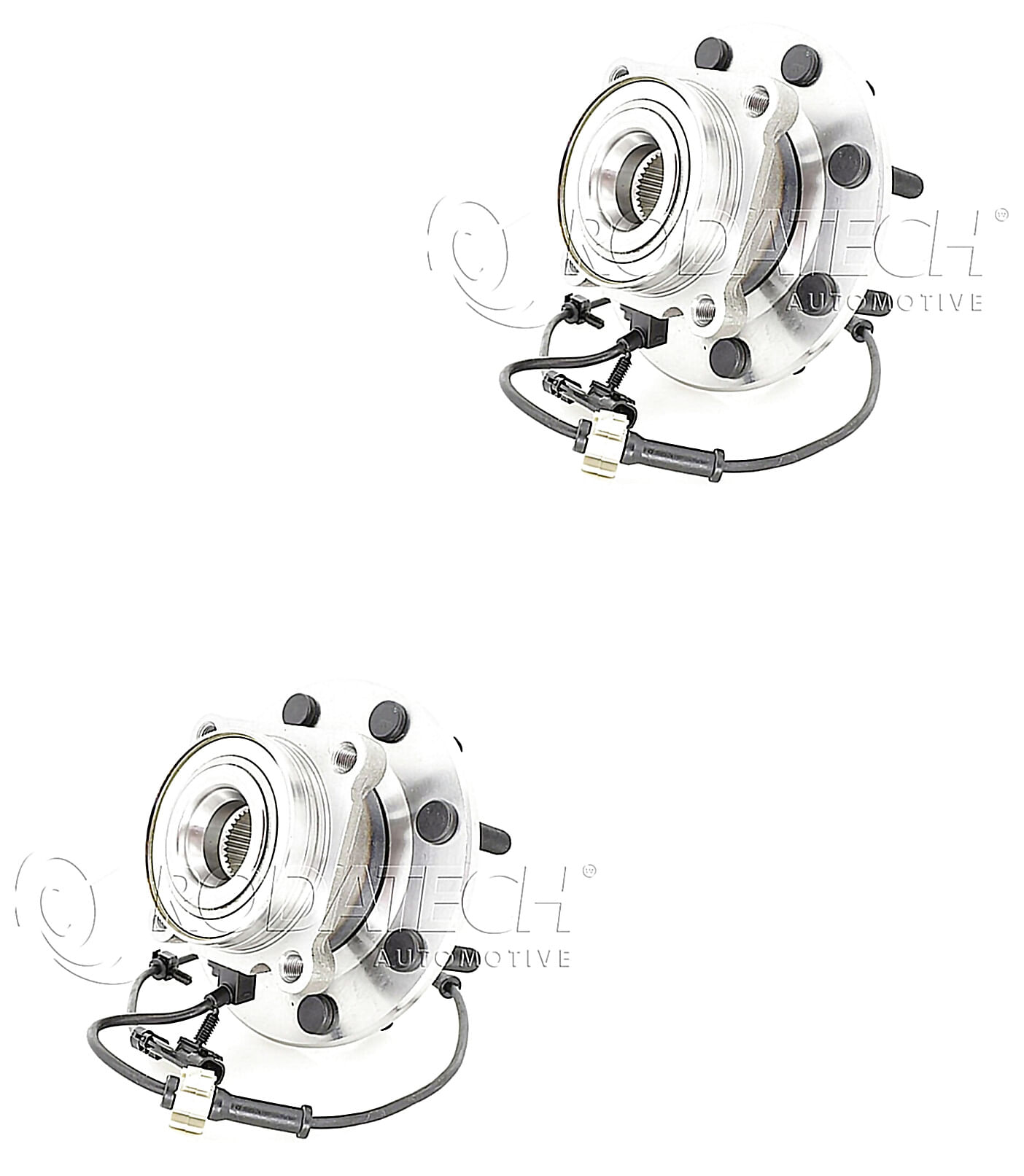 Par De Mazas De Rueda Delanteras Con Conector Abs 4WD