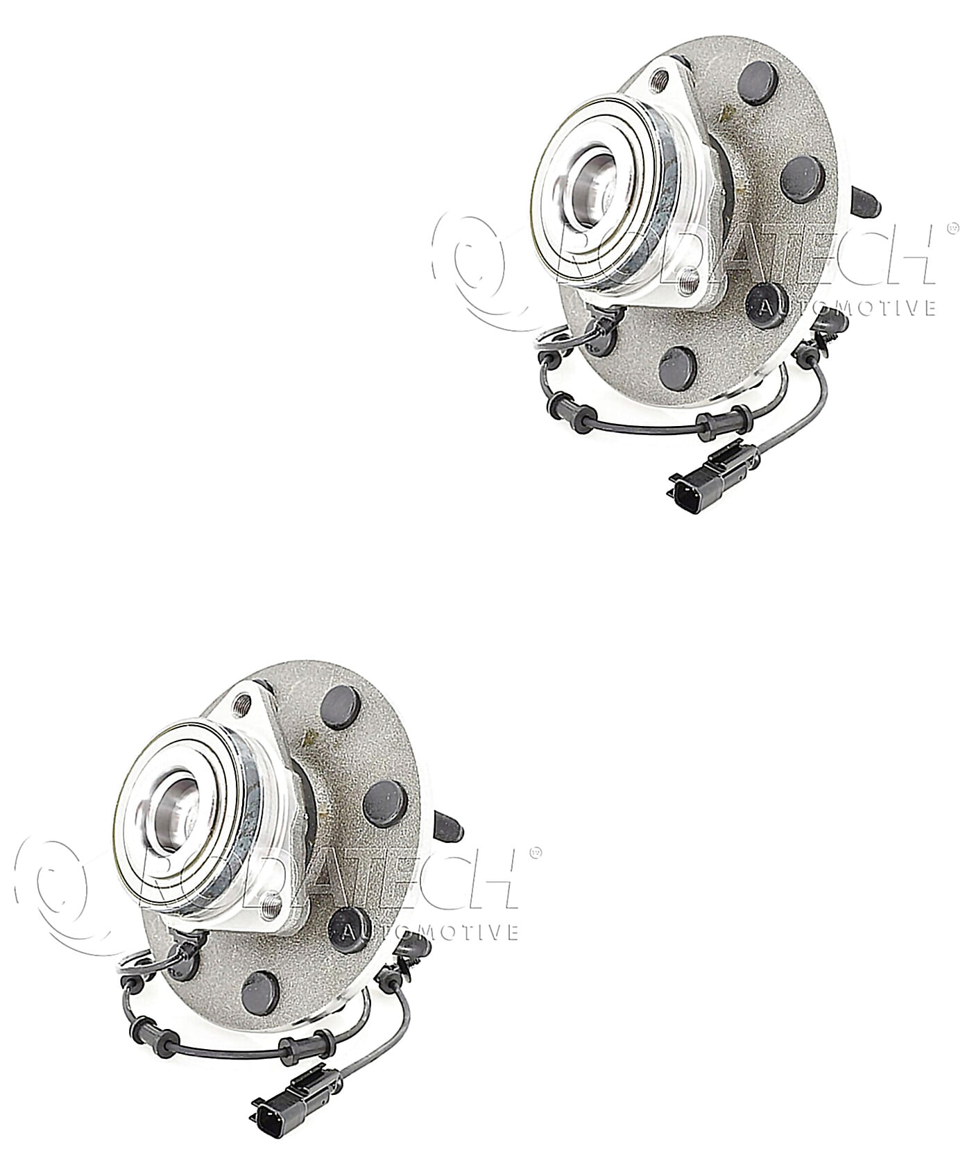 Par De Mazas De Rueda Delanteras Con Conector Abs RWD