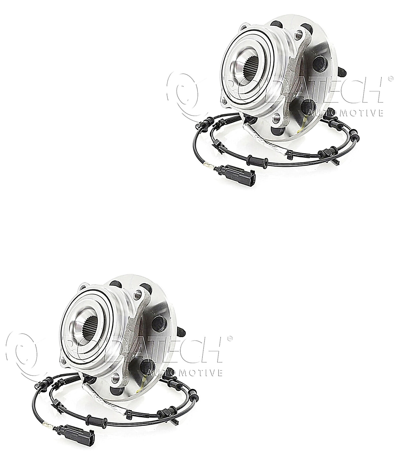 Par De Mazas De Rueda Delanteras Con Conector Abs 4WD