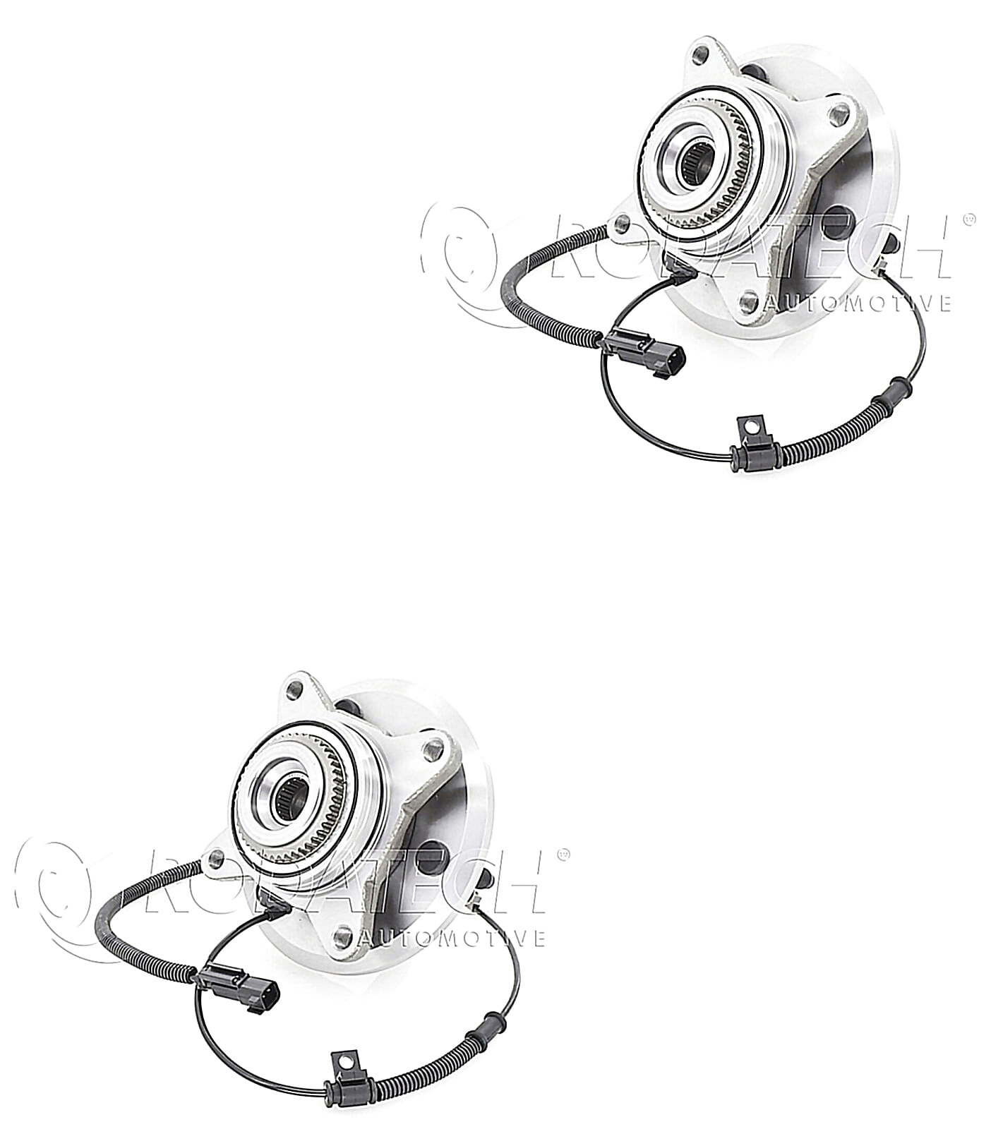 Par De Mazas De Rueda Delanteras Con Conector Abs 4WD