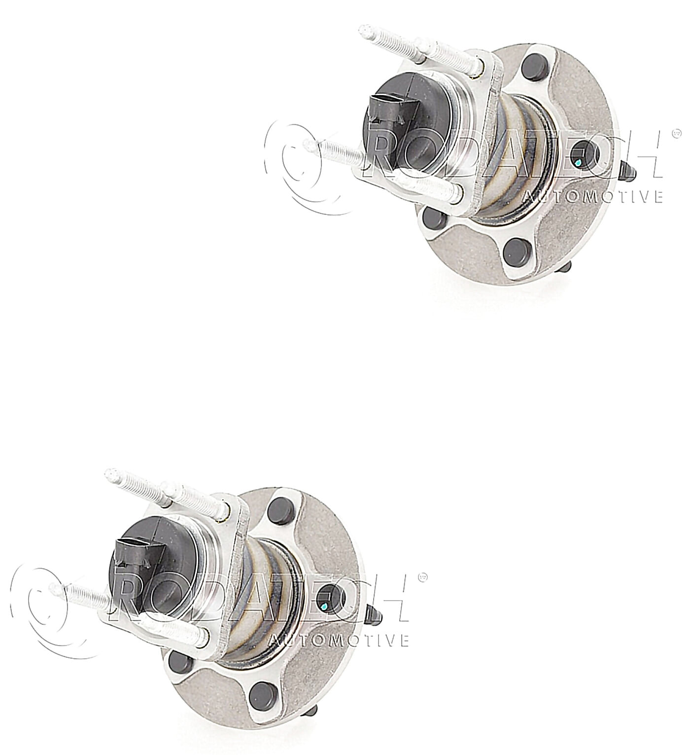Par De Mazas De Rueda Traseras Con Conector Abs FWD