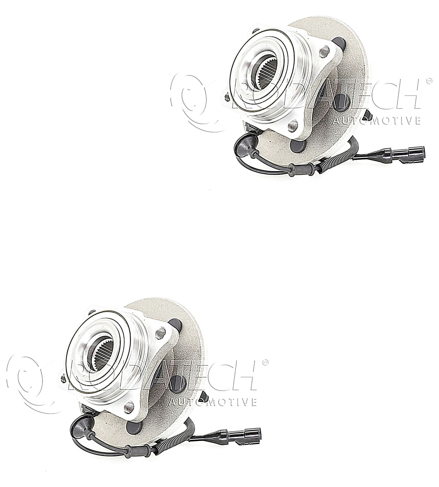 Par De Mazas De Rueda Traseras Con Conector Abs RWD