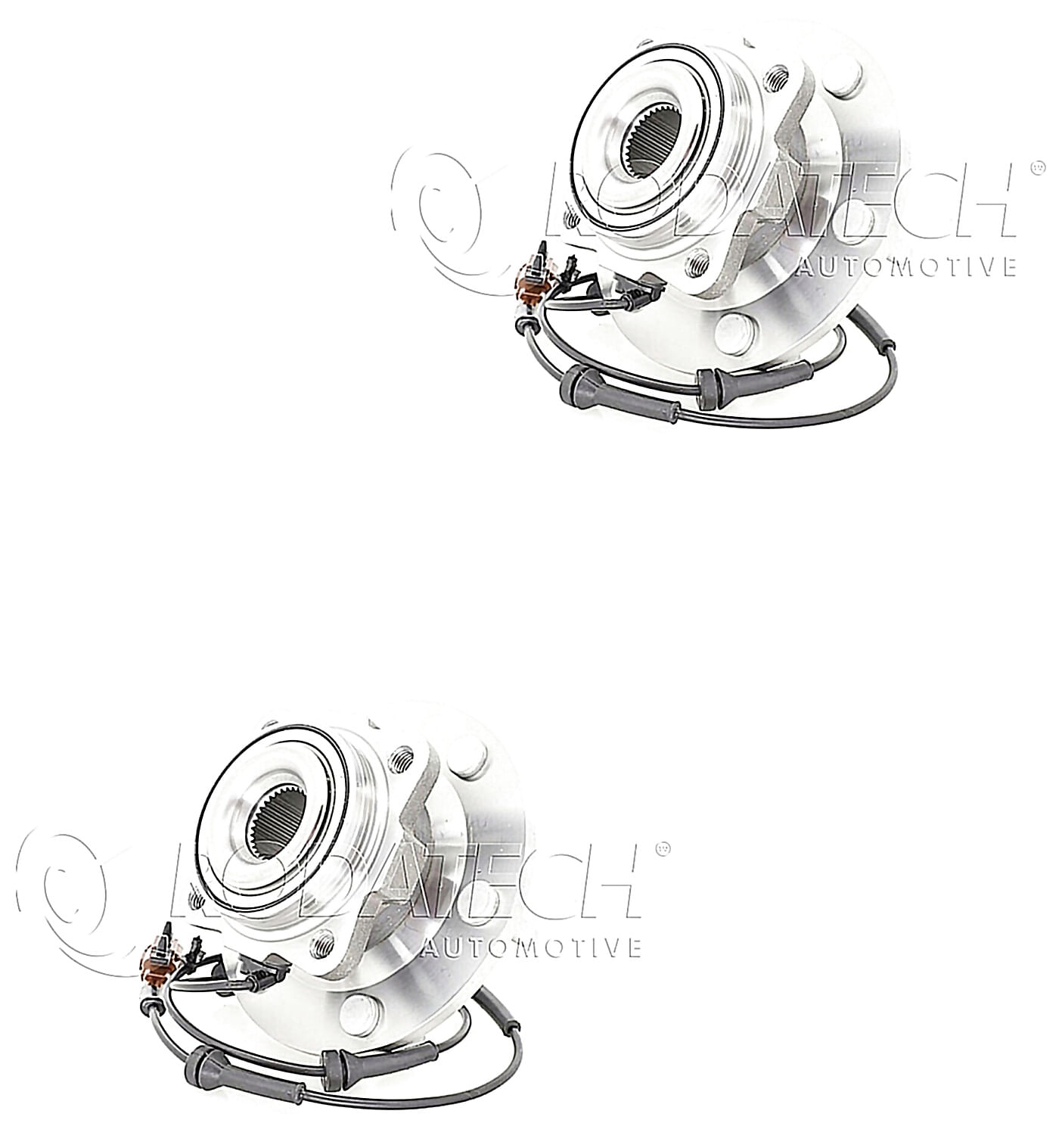 Par De Mazas De Rueda Traseras Con Conector Abs 4WD, RWD