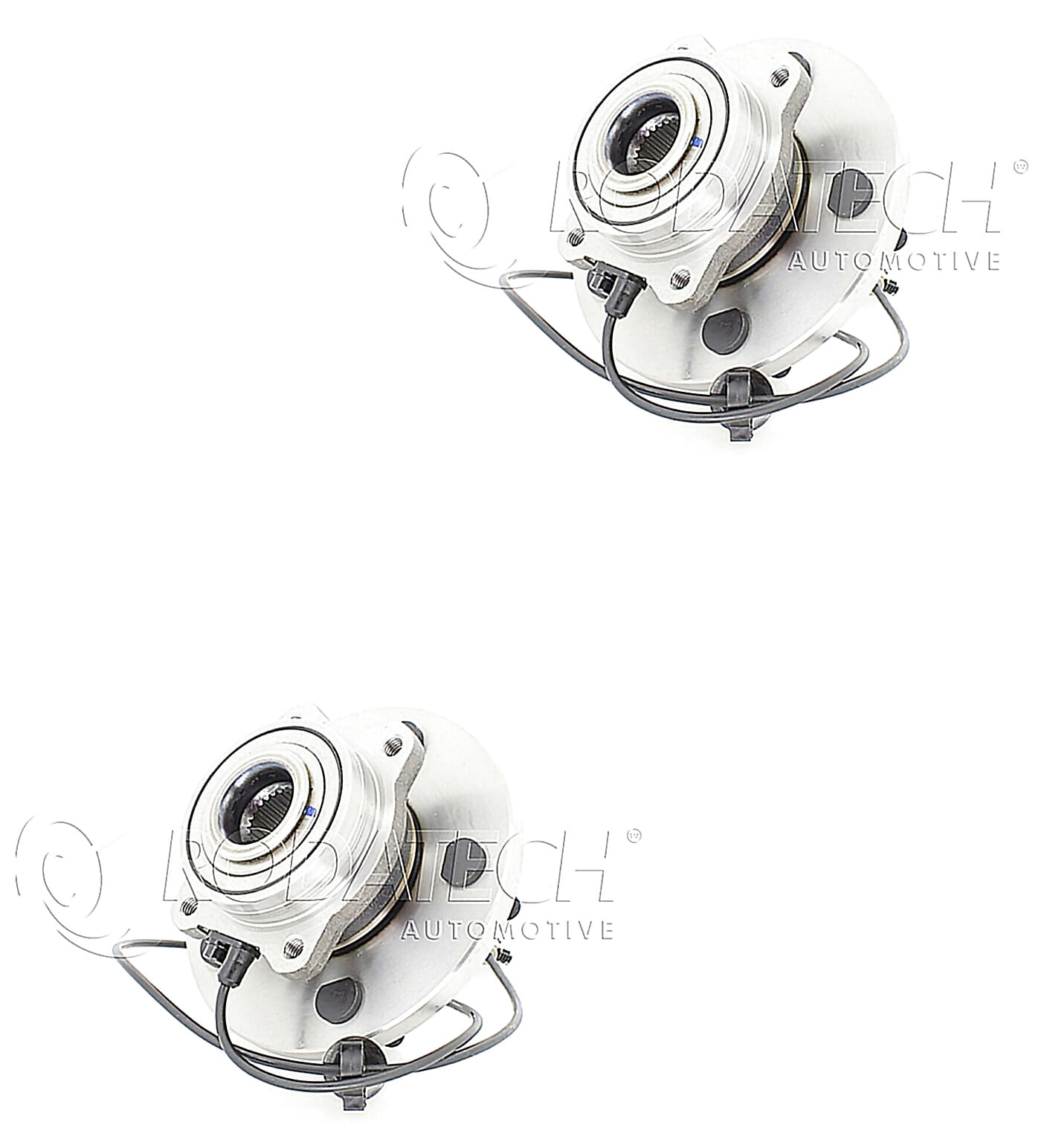 Par De Mazas De Rueda Delanteras Con Conector Abs AWD, FWD