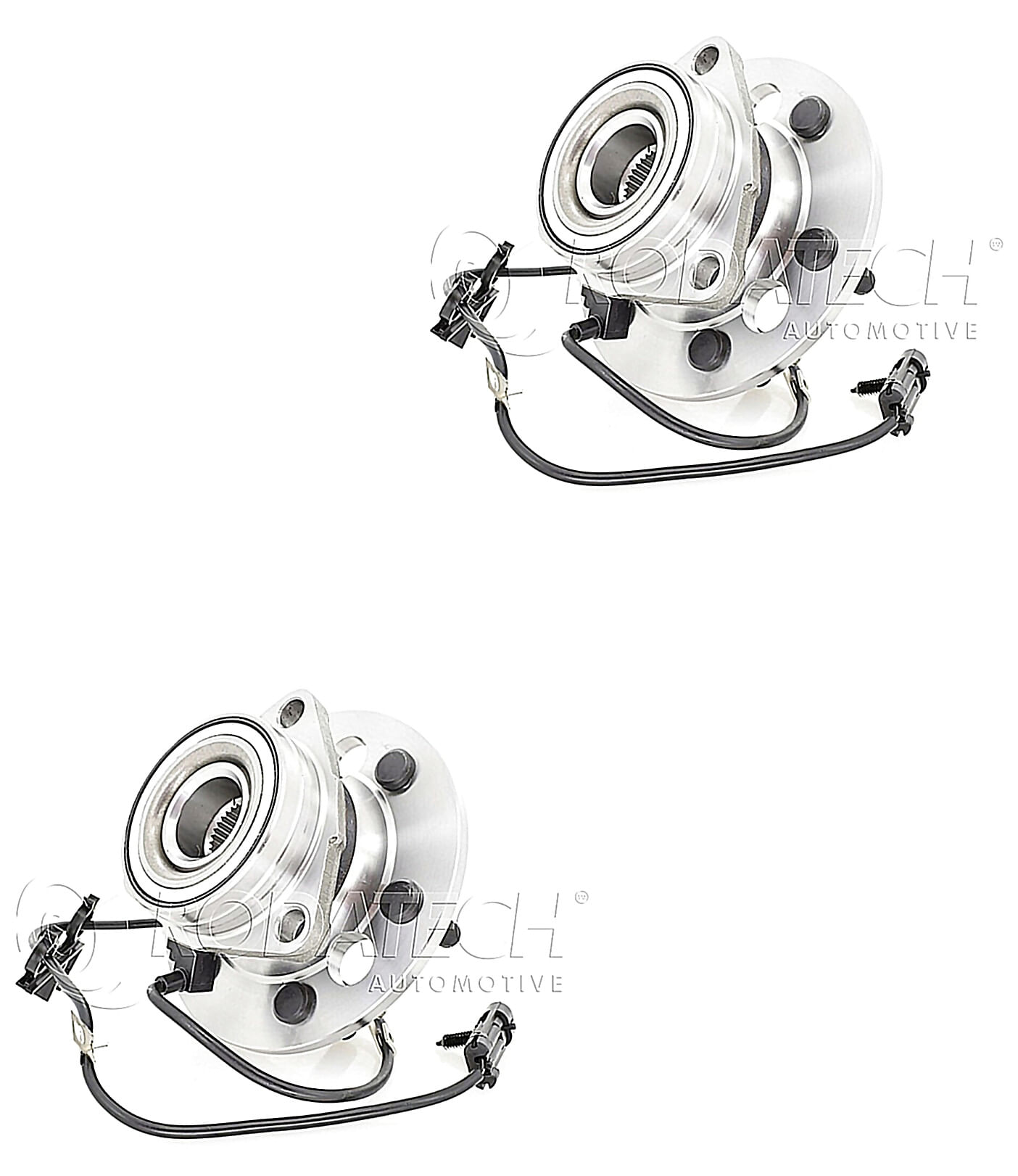 Par De Mazas De Rueda Delanteras Con Conector Abs 4WD