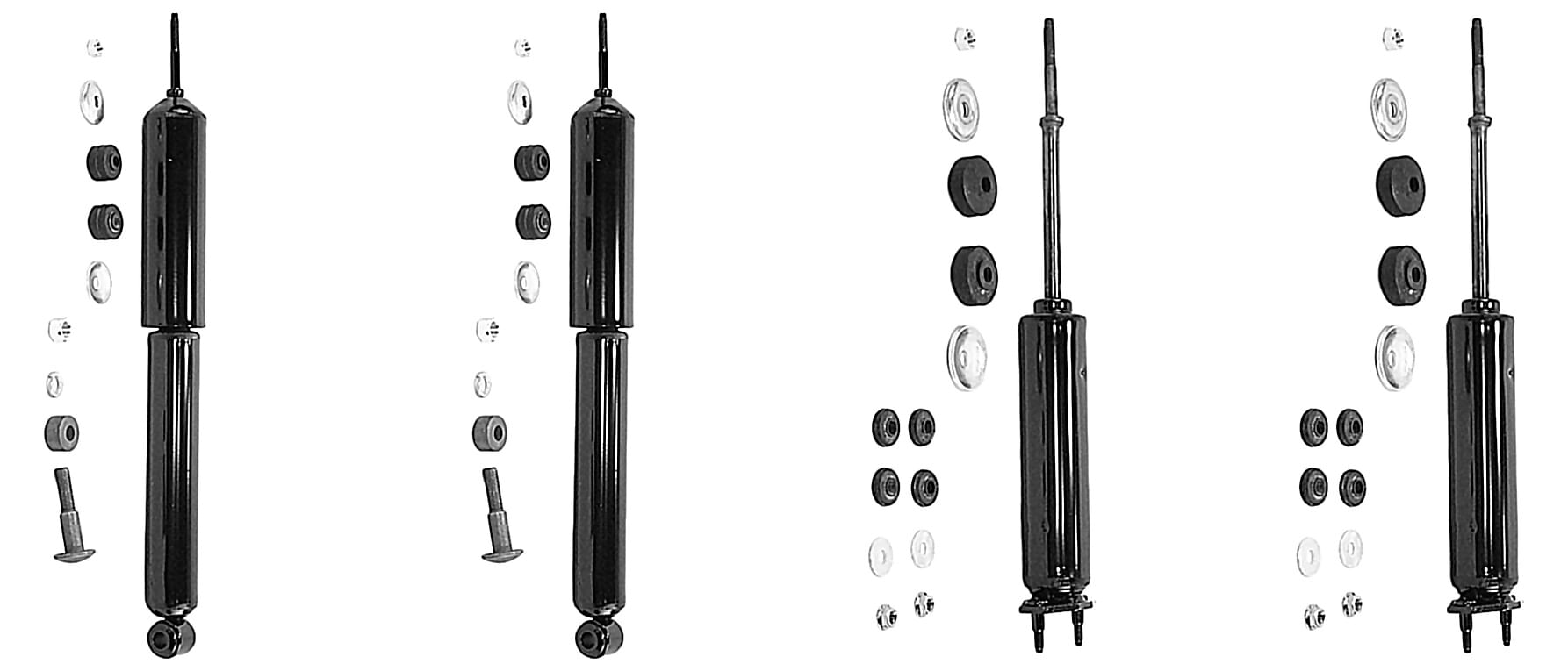 Kit De 4 Amortiguadores Gas OESpectrum