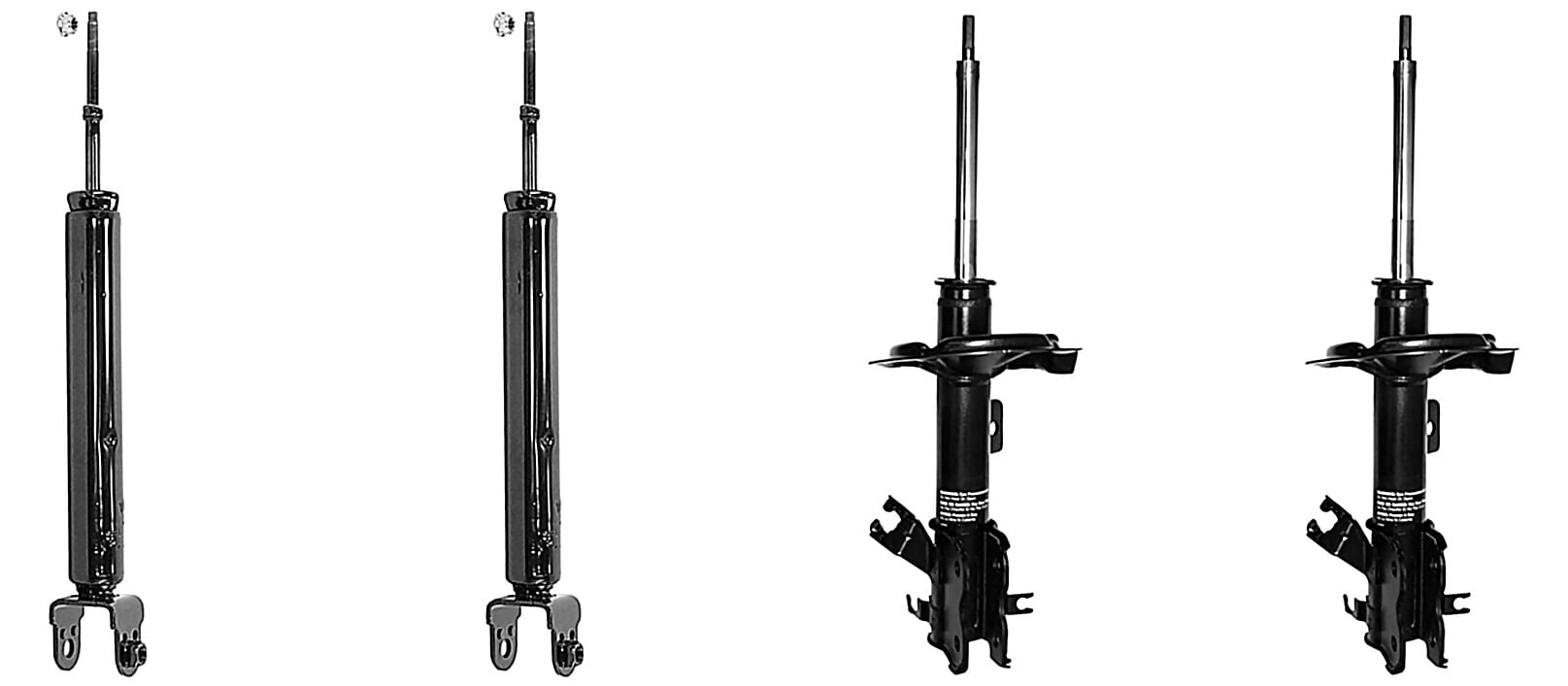 Kit De 4 Amortiguadores Gas OESpectrum