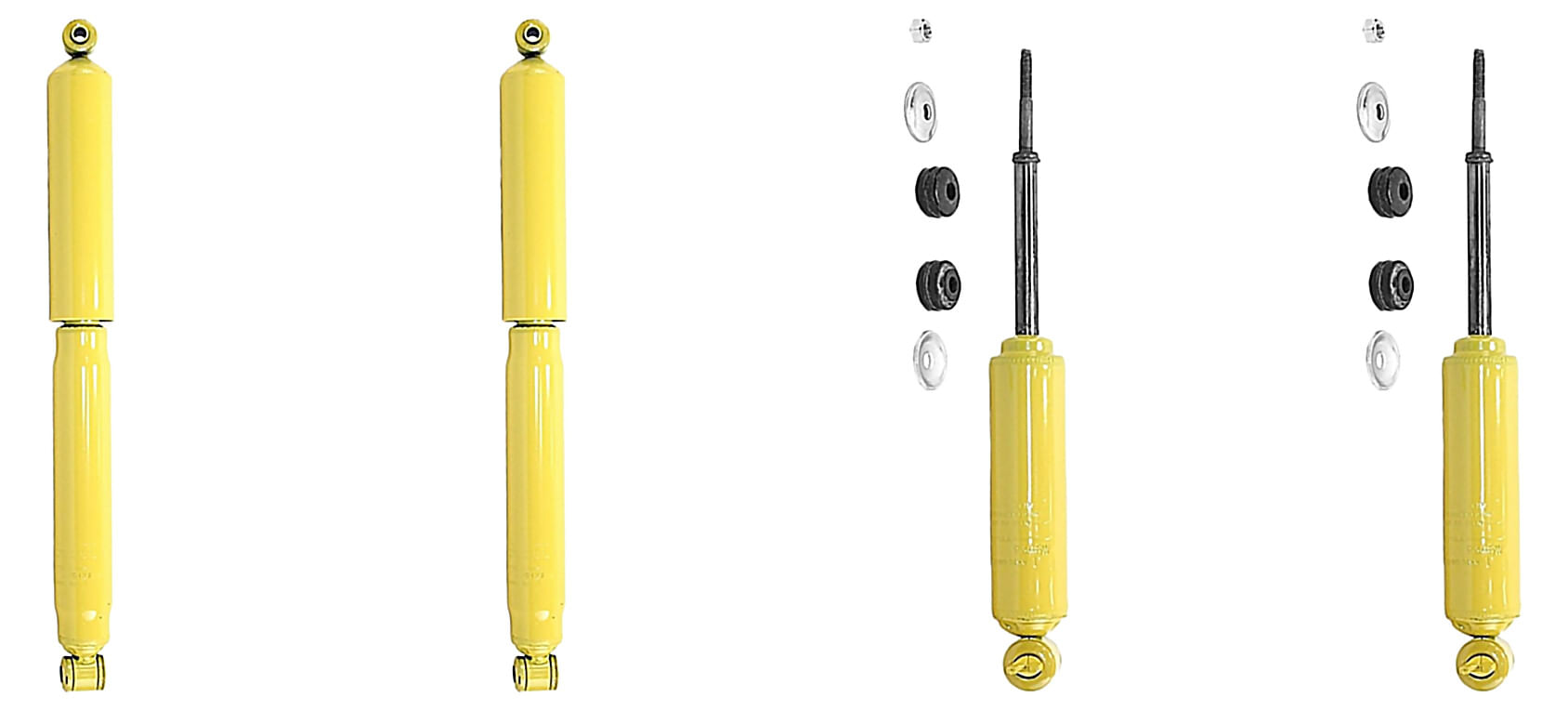Kit De 4 Amortiguadores Gas Gas-Magnum RWD
