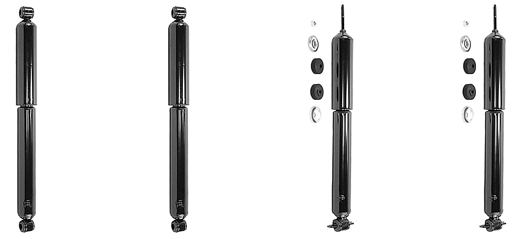 Kit De 4 Amortiguadores Gas OESpectrum 4WD