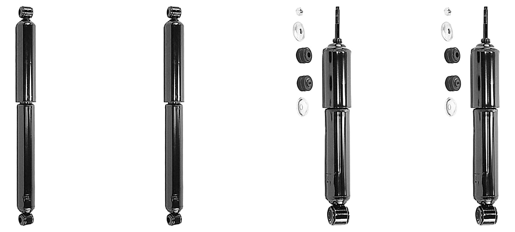 Kit De 4 Amortiguadores Gas OESpectrum RWD