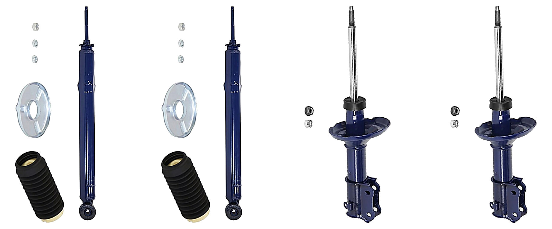 Kit De 4 Amortiguadores Hidráulicos Monro-Matic
