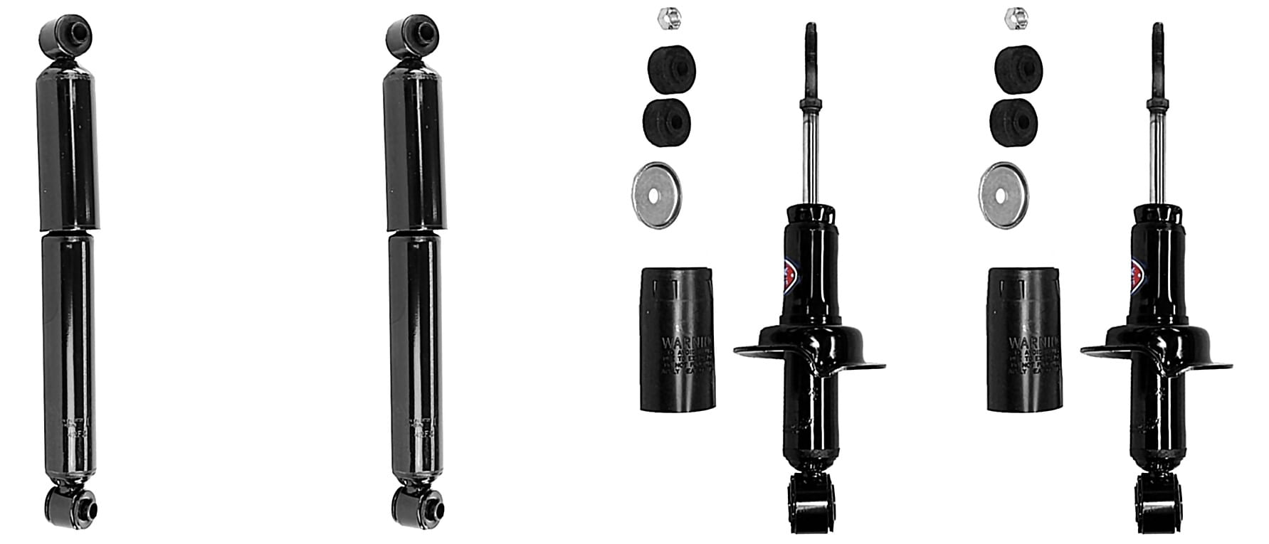 Kit De 4 Amortiguadores Gas OESpectrum
