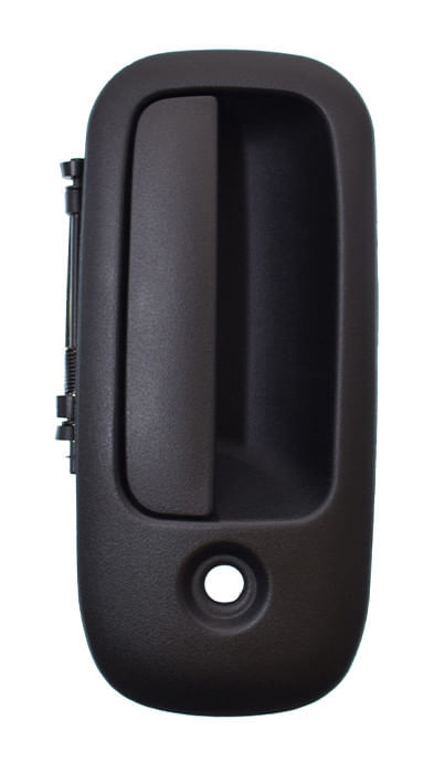 Manija Puerta Exterior Trasera Lateral Negro Con Hoyo Para Llave Lado Pasajero