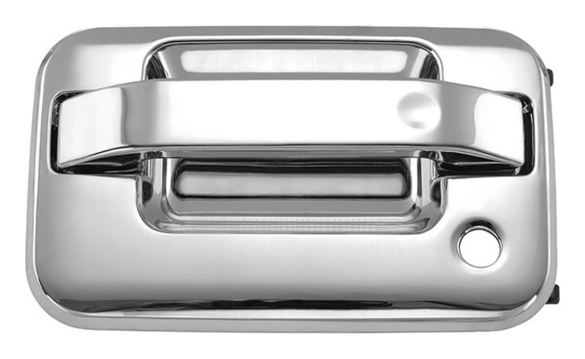 Manija Puerta Exterior Delantera Cromado Con Hoyo Para Llave Lado Conductor
