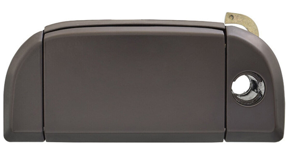 Manija Puerta Exterior Delantera Negro Con Hoyo Para Llave Lado Conductor