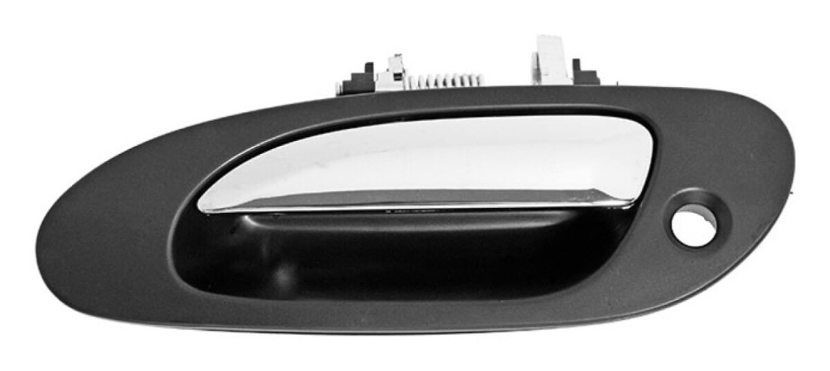 Manija Puerta Exterior Delantera Cromado/Negro Con Hoyo Para Llave Lado Conductor