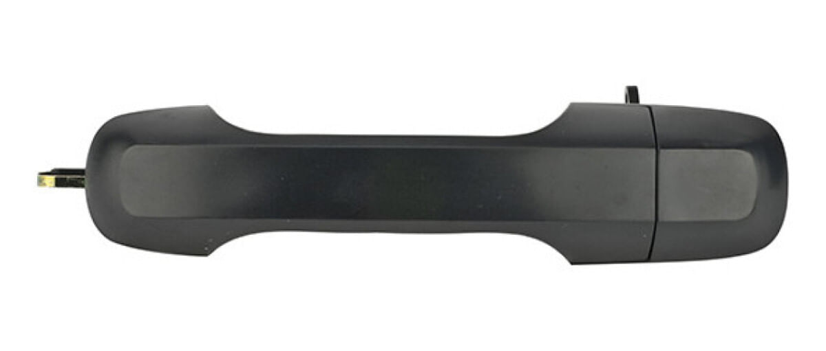 Manija Puerta Exterior Negro Sin Hoyo Para Llave