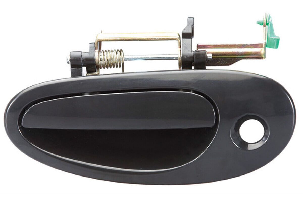 Manija Puerta Exterior Delantera Negro Con Hoyo Para Llave Lado Conductor