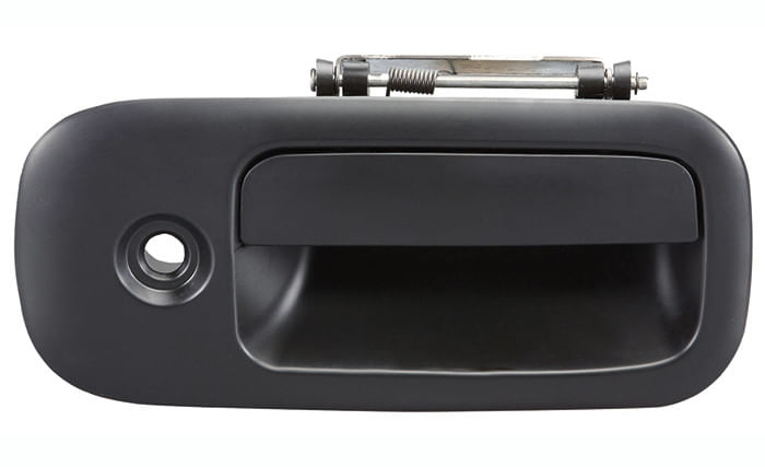 Manija Puerta Exterior Delantera Lisa Negro Liso Negra Con Hoyo Para Llave Con Hoyo Para Llave Lado Pasajero