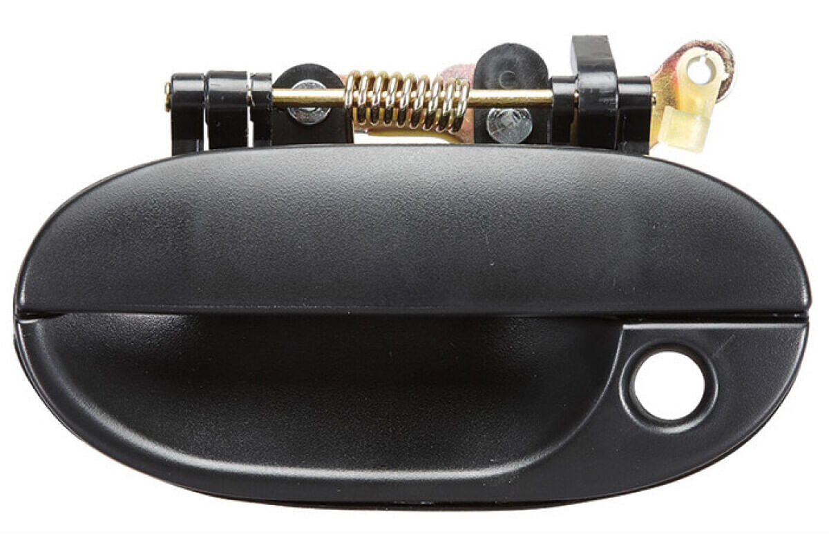 Manija Puerta Exterior Delantera Negro Con Hoyo Para Llave Lado Conductor