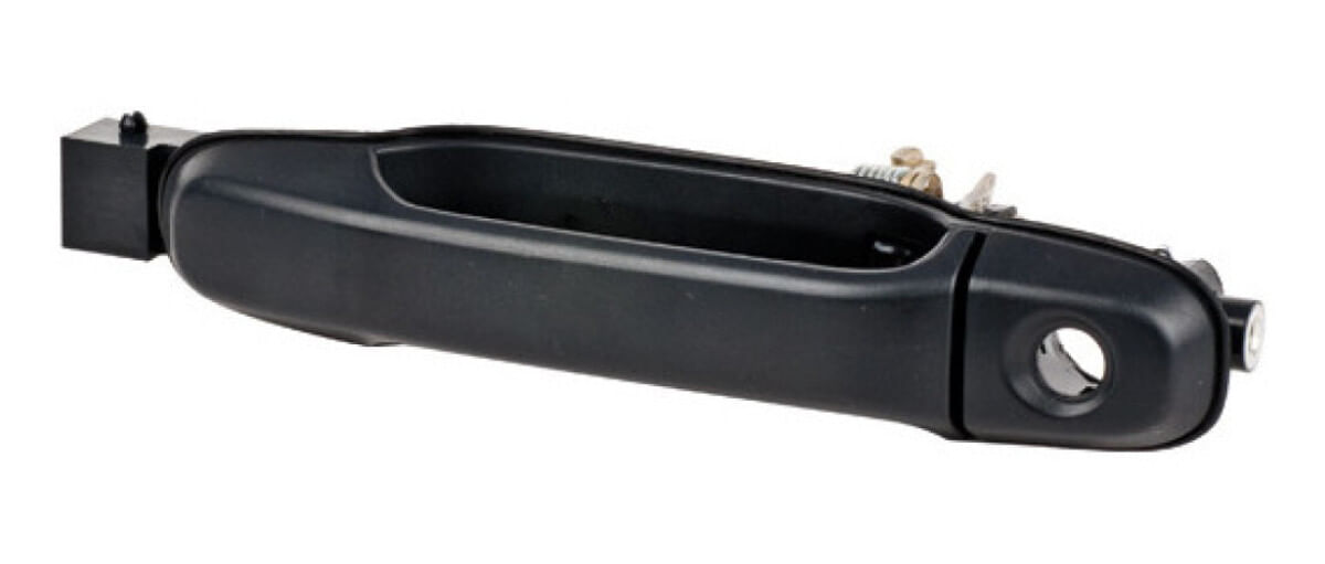 Manija Puerta Exterior Delantera Negro Con Hoyo Para Llave Lado Conductor