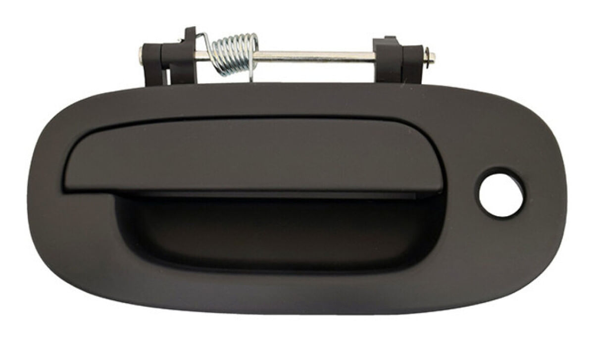 Manija Puerta Exterior Delantera Negro Con Hoyo Para Llave Lado Conductor
