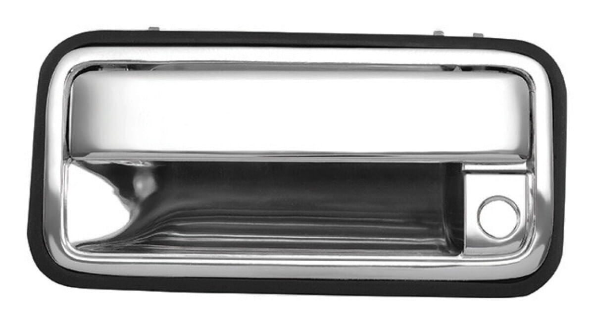 Manija Puerta Exterior Delantera Cromado Con Hoyo Para Llave Lado Conductor